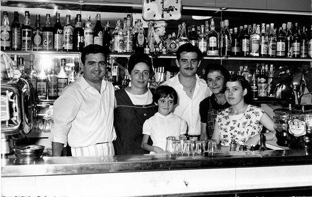 La famiglia Froncolati alla Gimmi Ristorazione